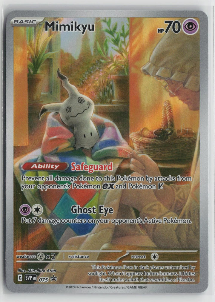 Mimikyu 075 Scarlet & Violet Promo NM Holo P Pokemon0
