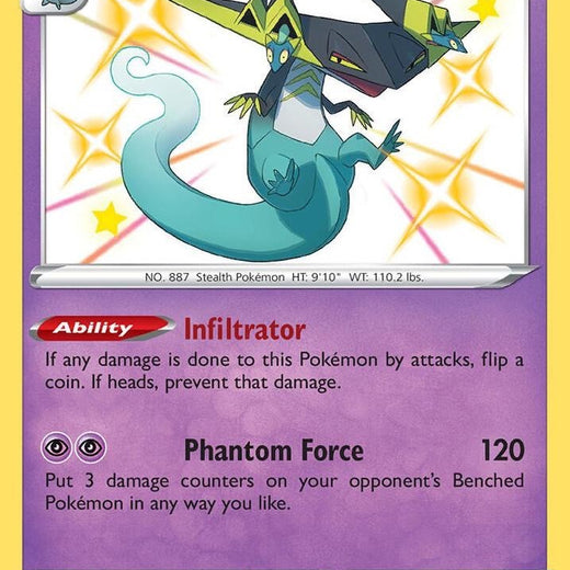 Dragapult SV062/SV122 Shining Fates SHF Shiny Rare Near Mint Pokemon 2021