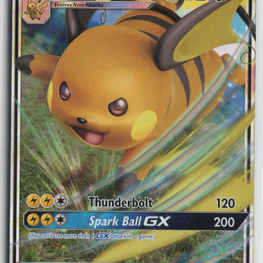 Raichu GX SM213 Promo SM Black Star Promos Pokemon NM0