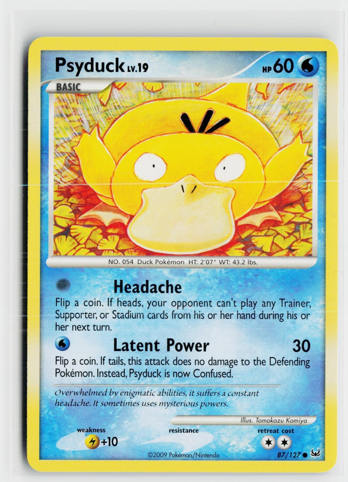 Psyduck 87/127 Platinum NM C Pokemon