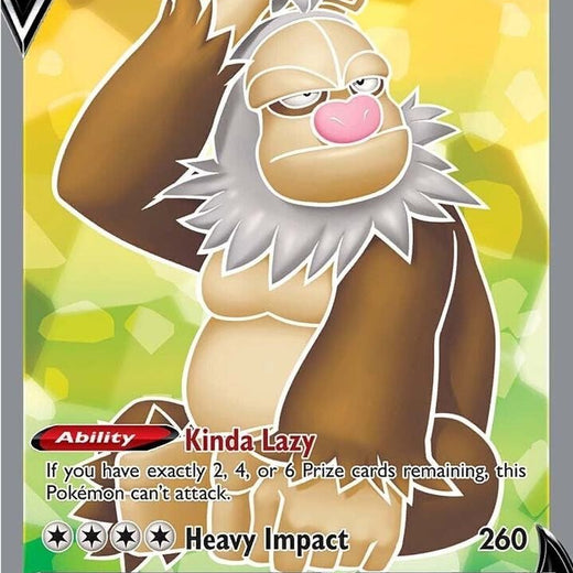 Pokémon GO Slaking V  077/078 Ultra Rare Near Mint Pokemon 2022