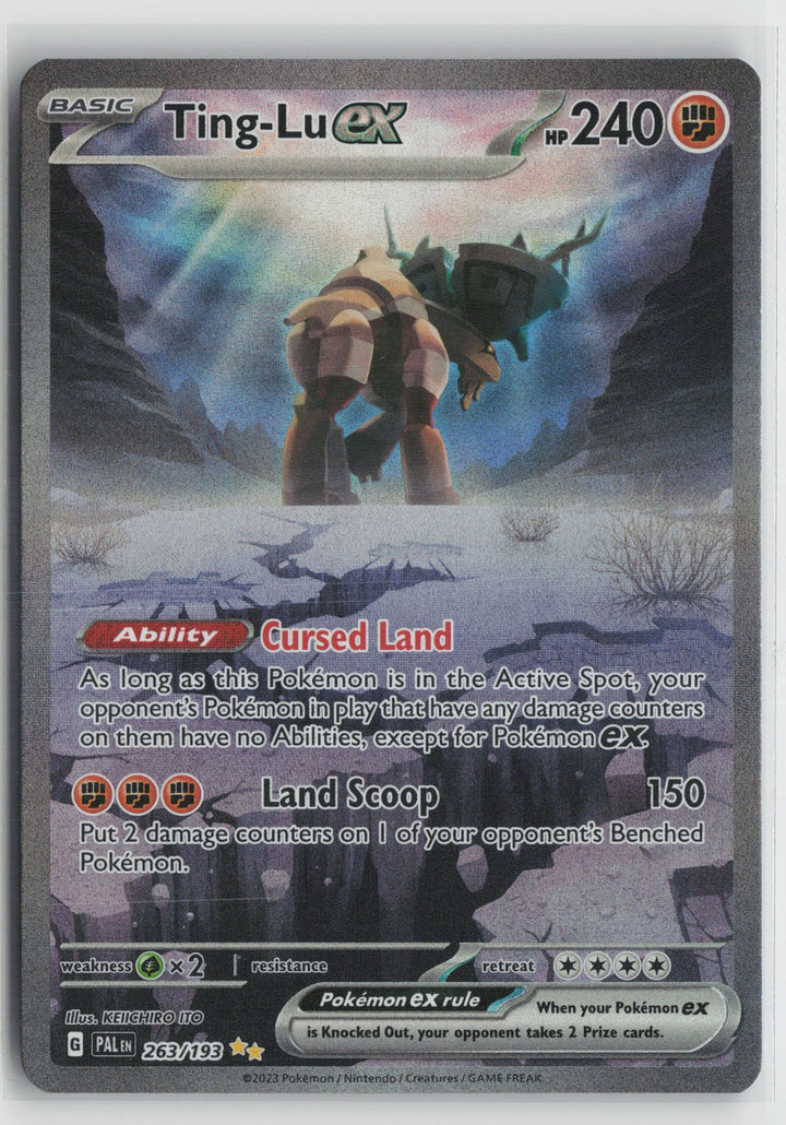 Ting-Lu ex - Special Illustration Rare SV02: Paldea Evolved 263/193 NM0