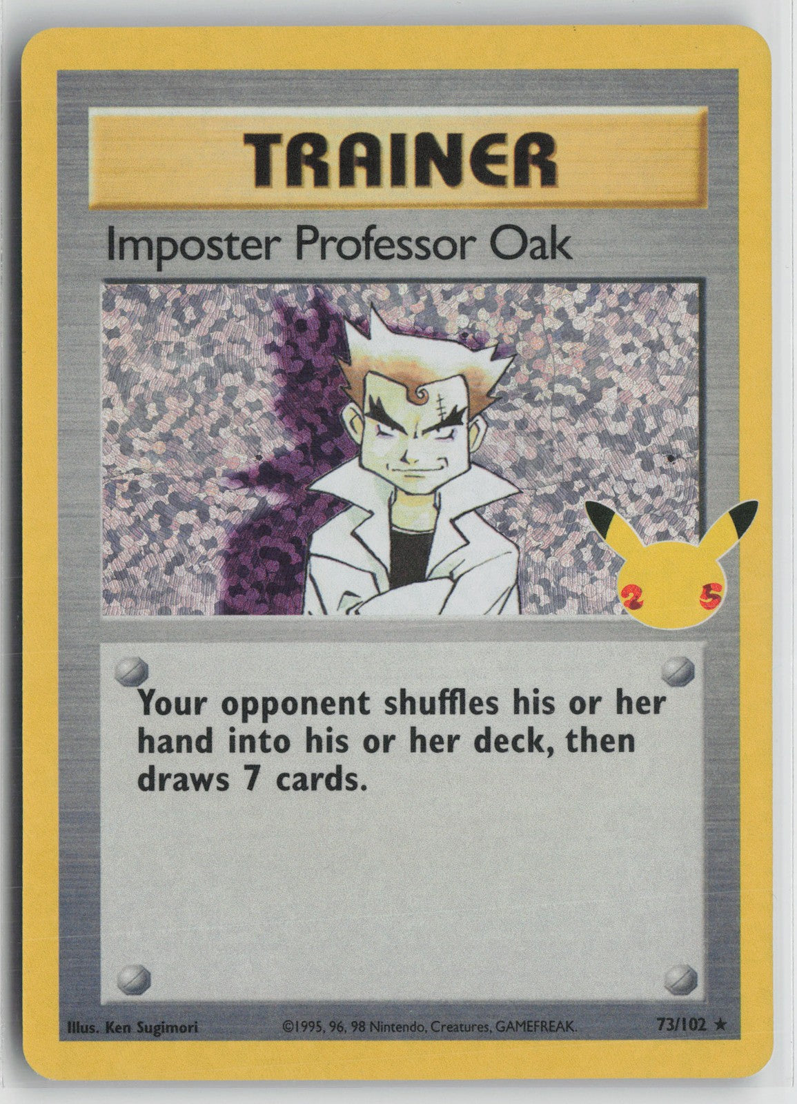 Imposter Professor Oak Classic Collection Celebrations: Classic Collection 73/10