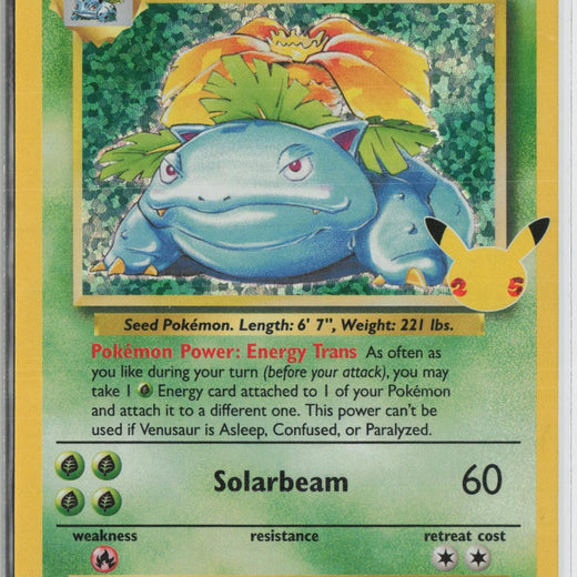 Venusaur 15/102 Classic Collection Celebrations: Classic Collection Pokemon NM0