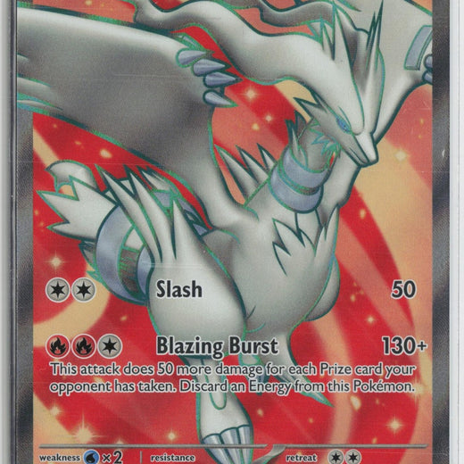 Reshiram ex 158/086 Holo Ultra Rare White Flare Pokemon NM0