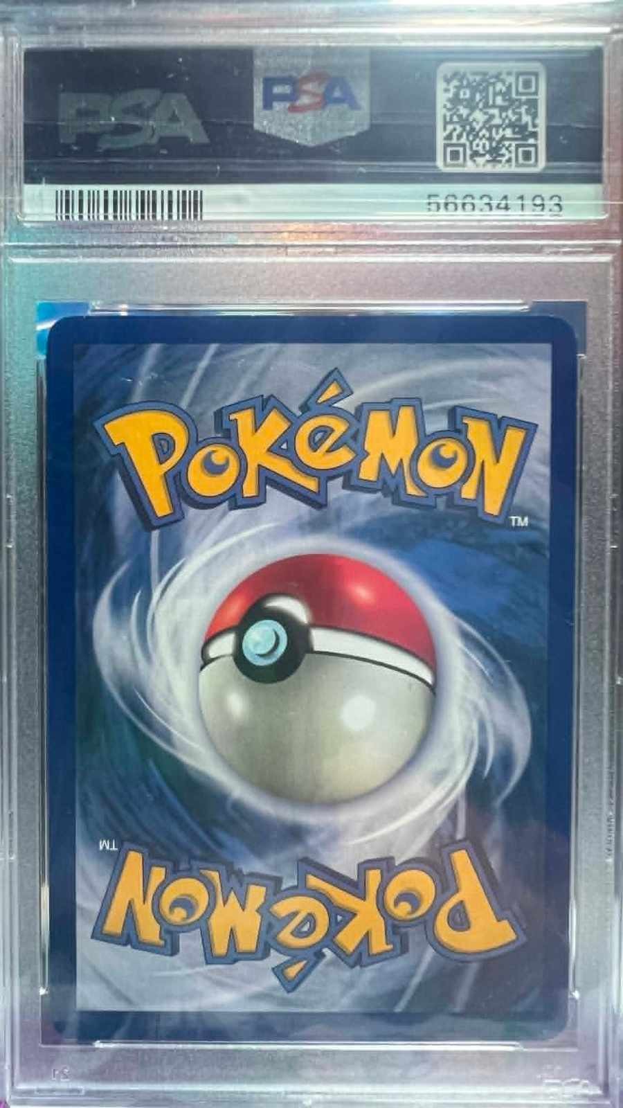 Switch 95/102 Shadowless Game Pokemon PSA 8