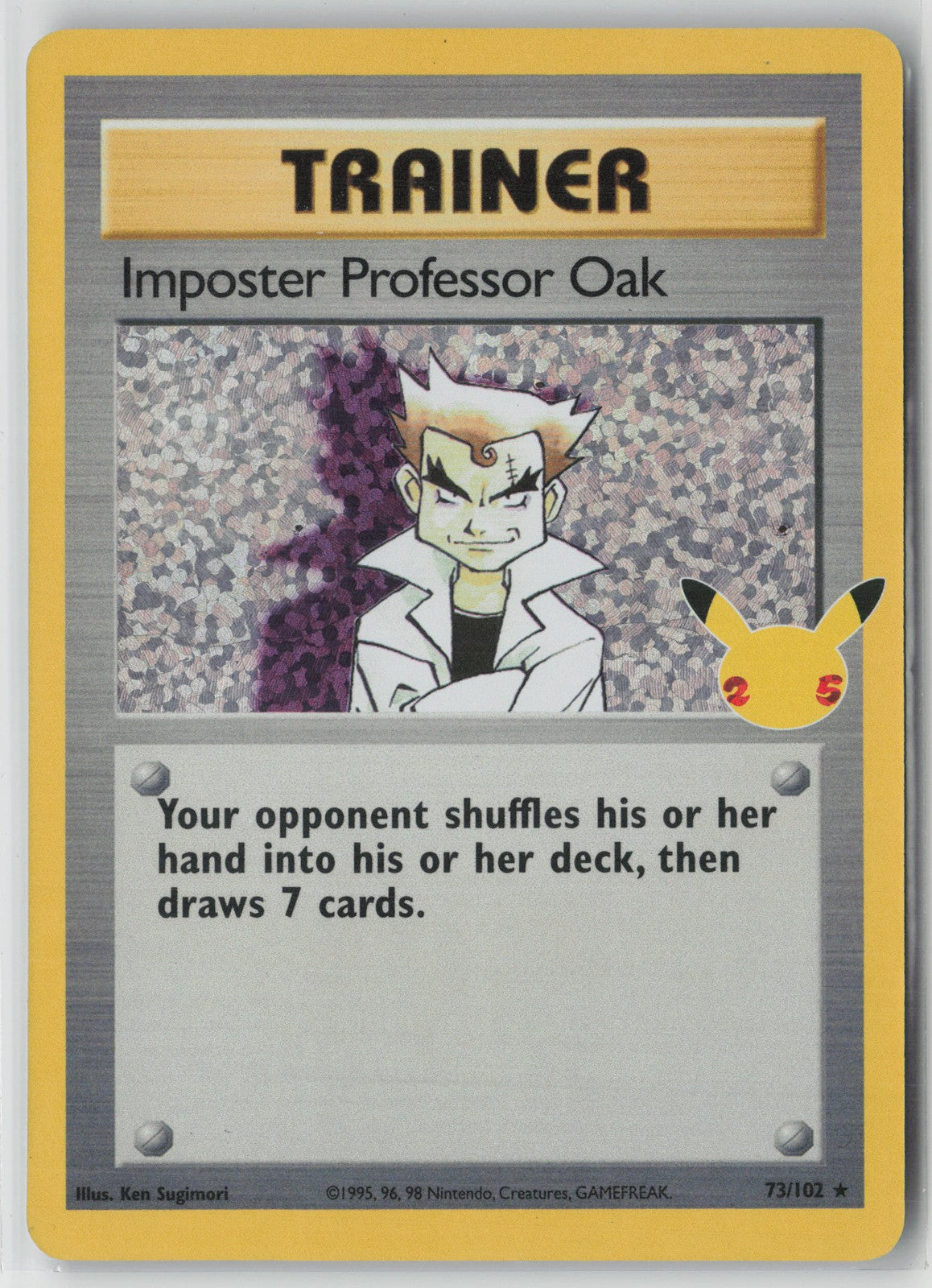 Imposter Professor Oak Classic Collection Celebrations: Classic Collection 73/10