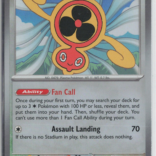 Fan Rotom 085/131 Master Ball Prismatic Evolutions Pokemon NM0