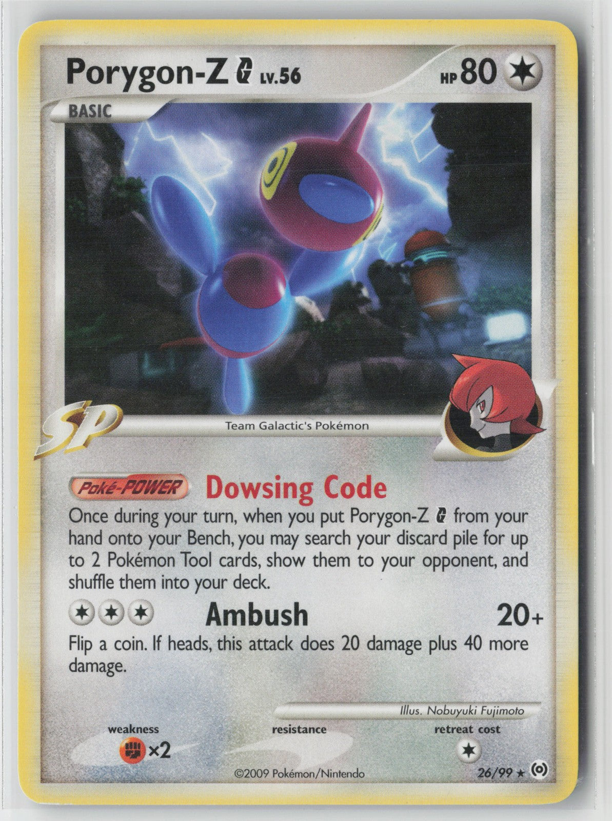 Porygon-Z G Rare Arceus 26/99 NM