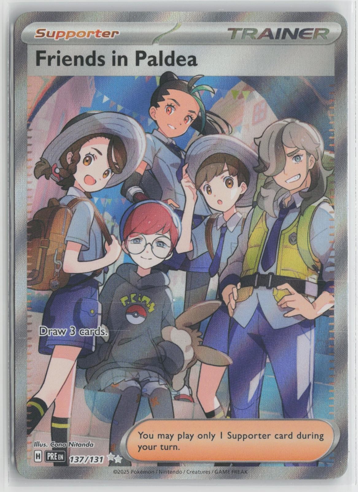 Friends in Paldea 137/131 Ultra Rare Prismatic Evolutions Pokemon NM