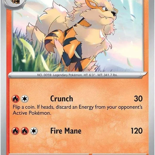 Arcanine 011 Scarlet and Violet Promos svp Common mint 011 Pokemon