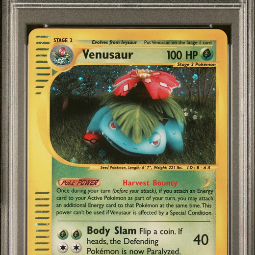 Venusaur Holo 30/165 Expedition Pokemon PSA 80
