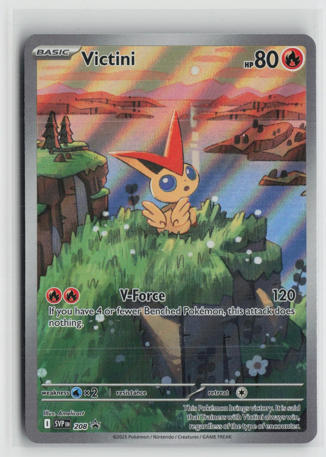 Victini 208 Holo Promo Scarlet & Violet Promo Pokemon NM