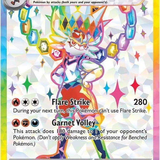 Cinderace ex 157/142 Stellar Crown SCR Ultra Rare Near Mint Pokemon 2024