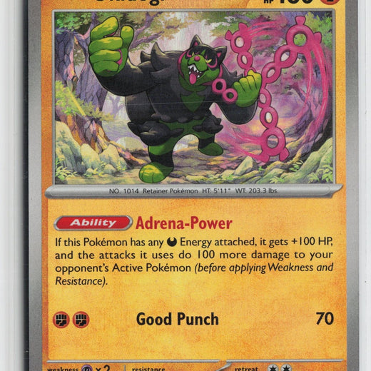 Okidogi 057/131 Poke Ball Holo Rare SV: Prismatic Evolutions Pokemon NM0