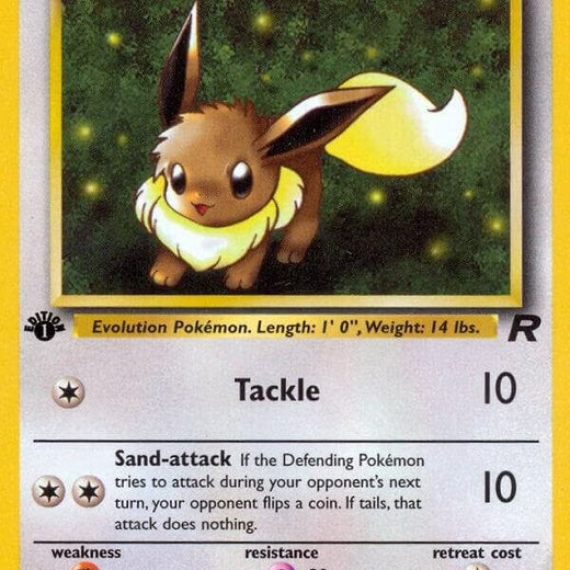 Eevee 55/82 Team Rocket RO Common mint 55 Pokemon
