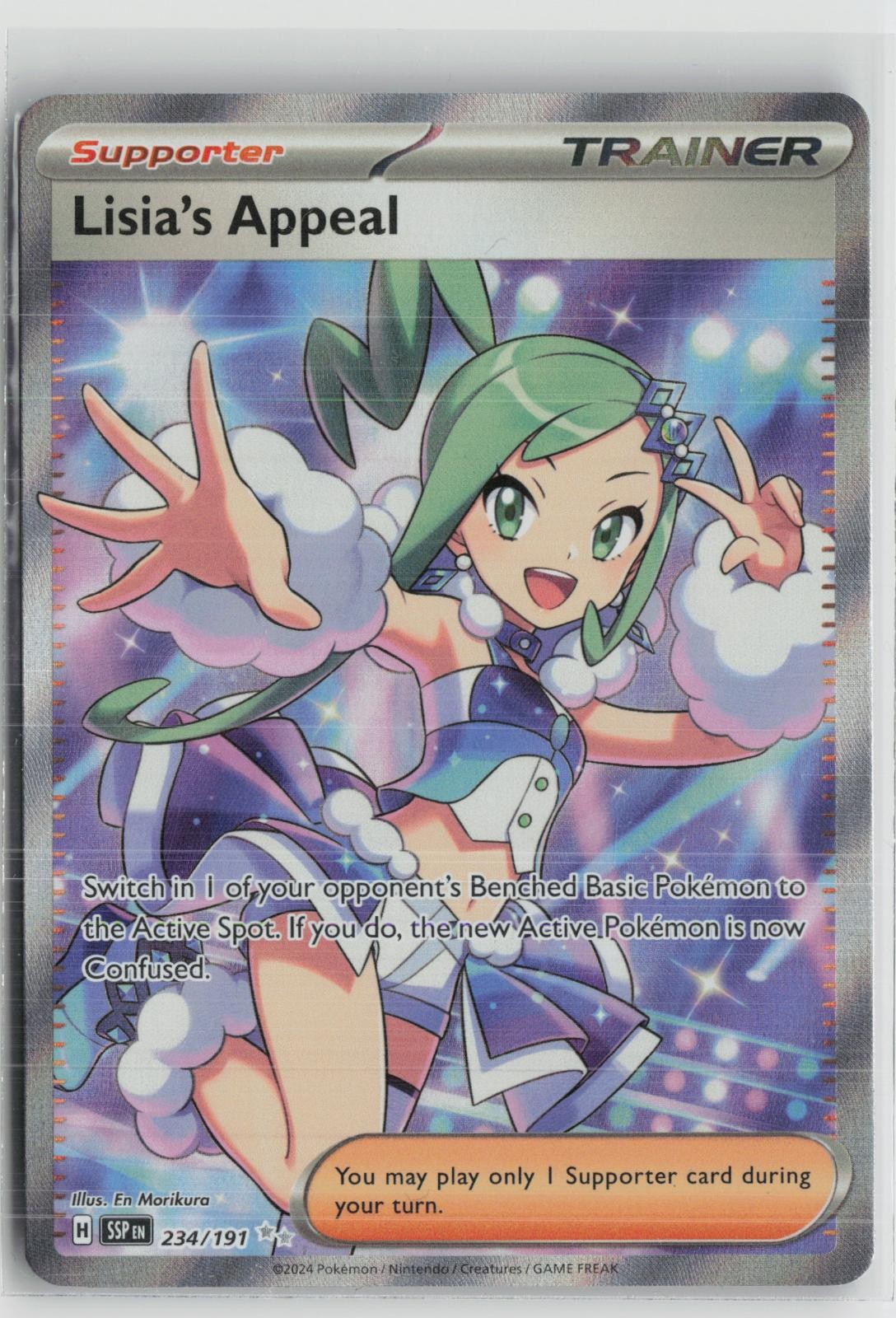 Lisia's Appeal 234/191 Ultra Rare Surging Sparks Pokemon NM