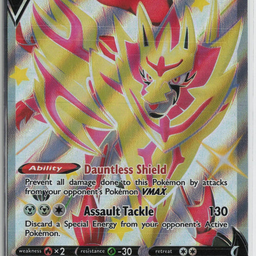 Zamazenta V (Shiny) SWSH293 Holo Promo Sword & Shield Promo Pokemon NM0