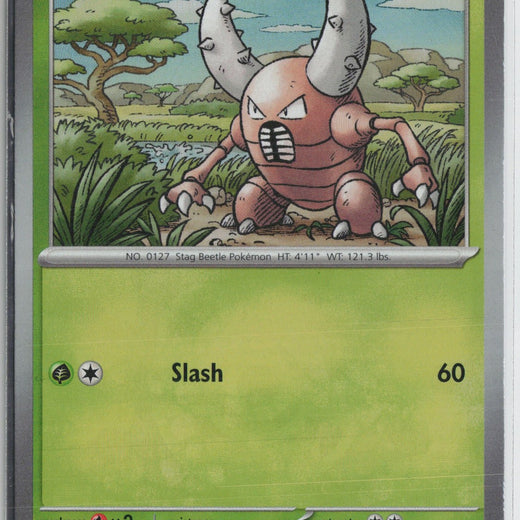 Pinsir 003/131 Master Ball Prismatic Evolutions Pokemon NM0