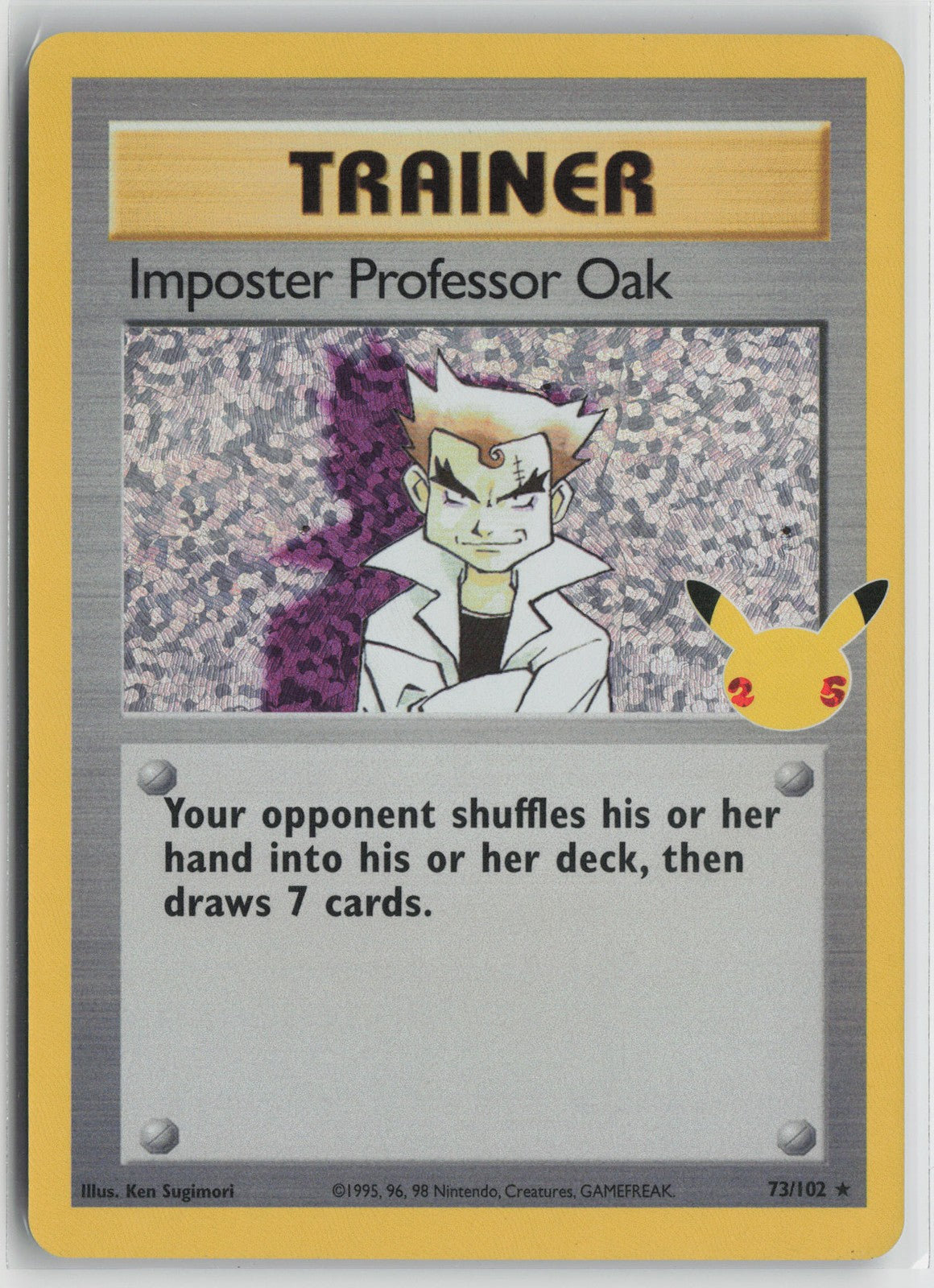 Imposter Professor Oak Classic Collection Celebrations: Classic Collection 73/10