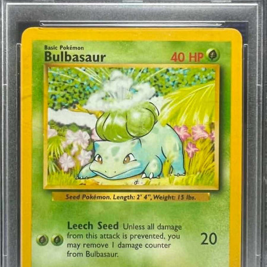 Bulbasaur 44/102 Game Pokemon PSA 90