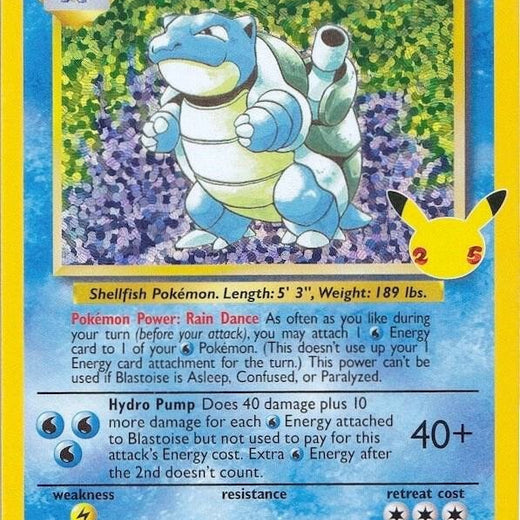 Blastoise 2/102 Celebrations CEL Ultra Rare mint 2 Pokemon