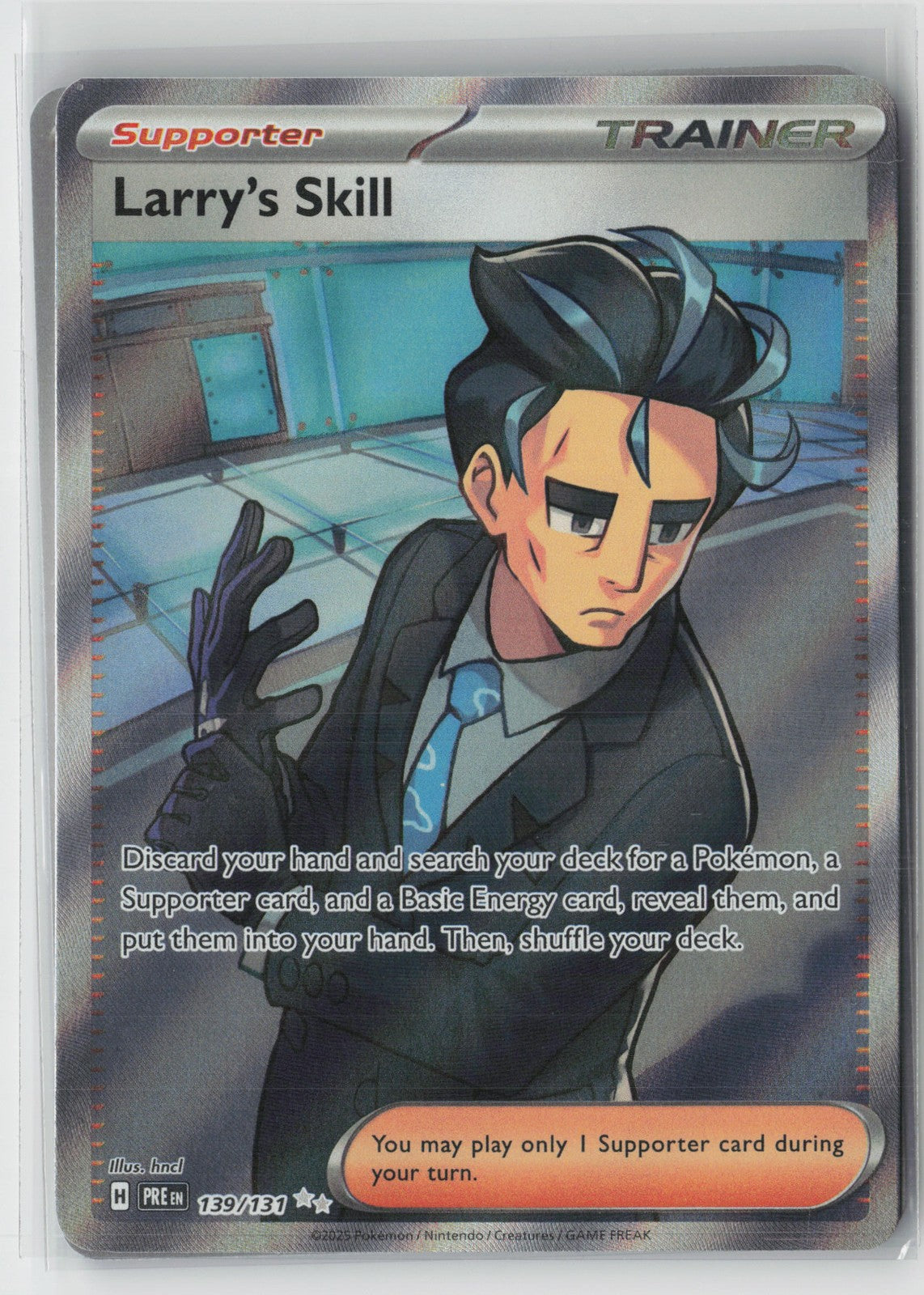 Larry's Skill Ultra Rare SV: Prismatic Evolutions 139/131 NM