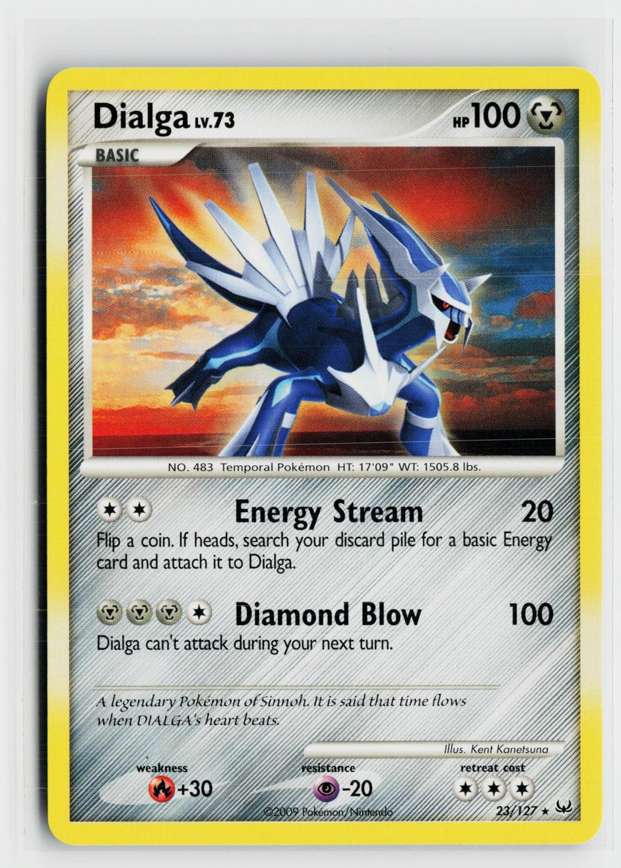Dialga 23/127 Platinum NM R Pokemon0