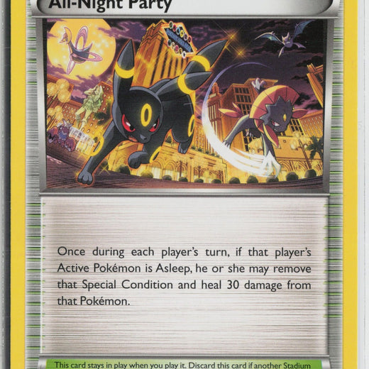All-Night Party 96/122 Uncommon BREAKpoint Pokemon NM0