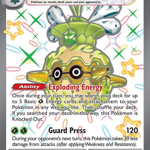 Forretress ex 212/01 Paldean Fates PAF Shiny Ultra Rare near mint Pokemon 2024