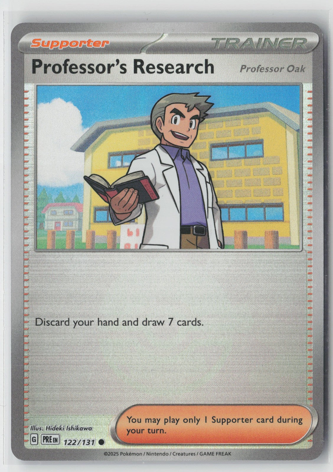 Professor's Research [Professor Oak] (Poke Ball Pattern) Common SV: Prismatic Ev