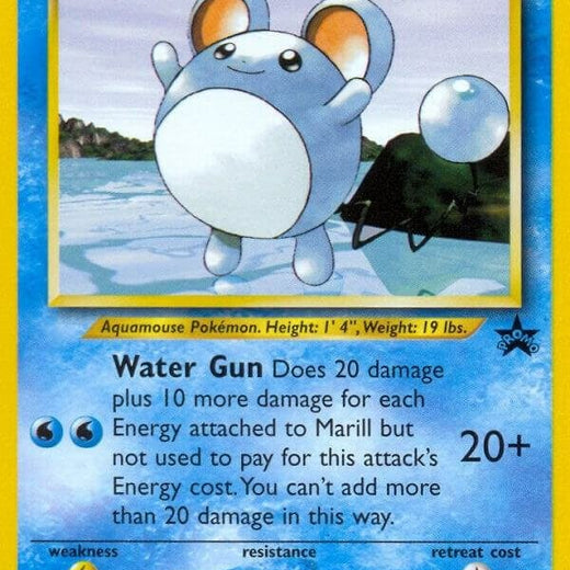 Marill 29 Wizards Black Star Promos Promos Promo mint 29 Pokemon