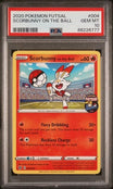 2020 Pokemon Scorbunny on the Ball 004/005 Futsal Promo PSA 10