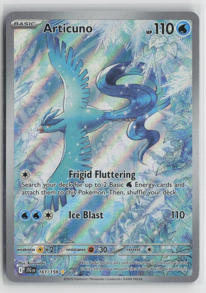 Articuno 161/159 Illustration Rare Journey Together Pokemon NM0