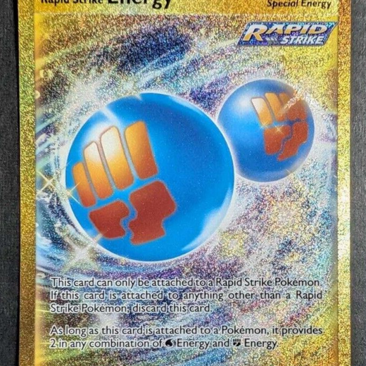 Rapid Strike Energy 182/163 Sword & Shield Battle Styles 182 Gold 2021