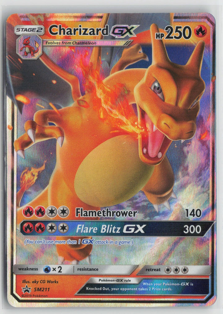 Charizard GX SM211 Promo SM Black Star Promos Pokemon NM0