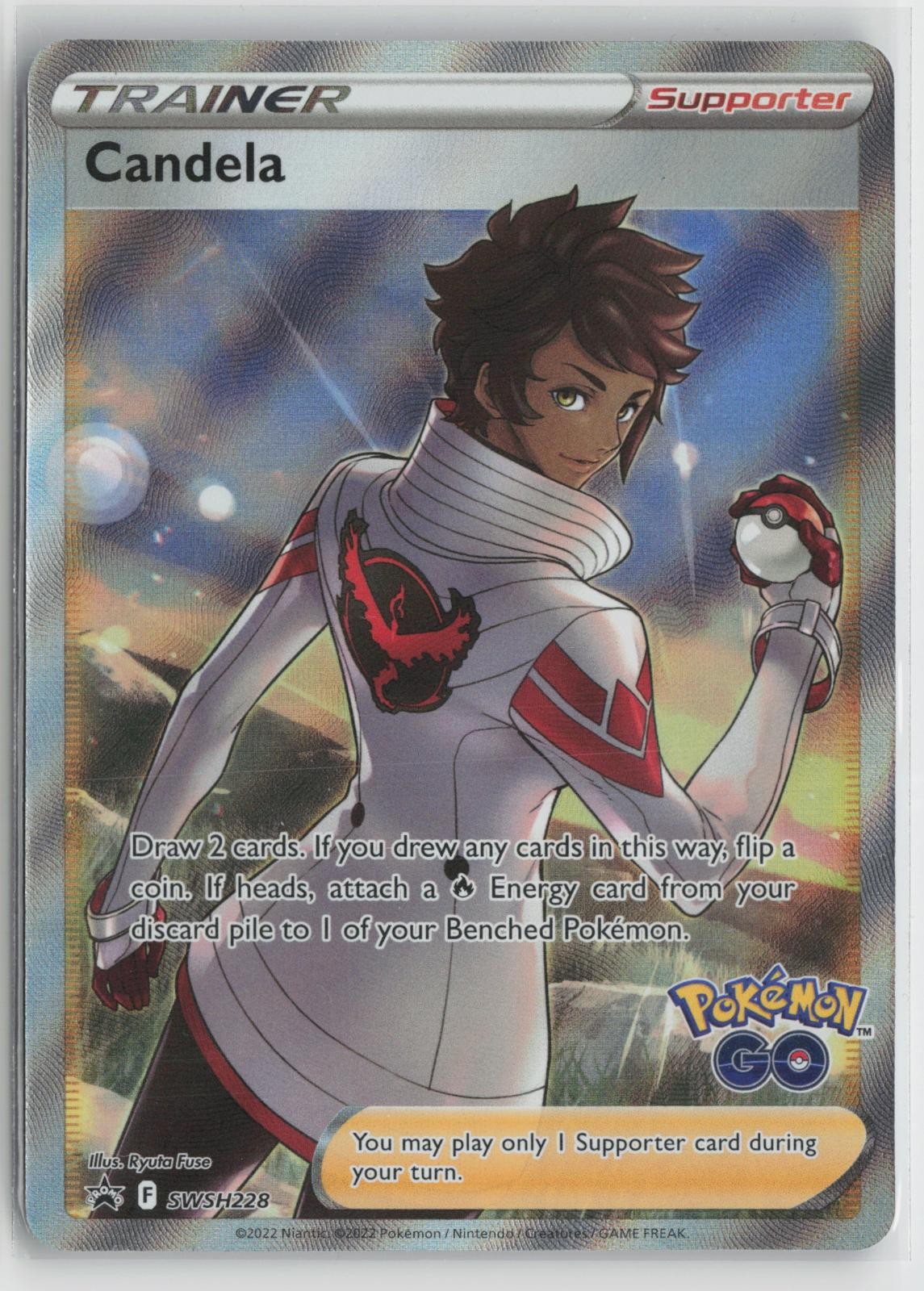 Candela SWSH228 Holo Promo Sword & Shield Promo Pokemon NM
