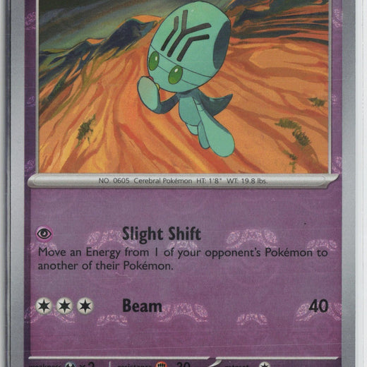 Elgyem 040/086 Master Ball Black Bolt Pokemon NM0