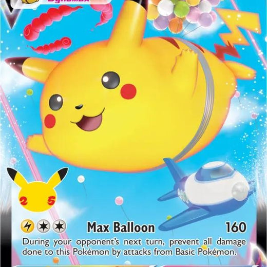 Flying Pikachu VMAX 007/025 Celebrations CEL Holo Rare VMAX Pokemon mint 2021