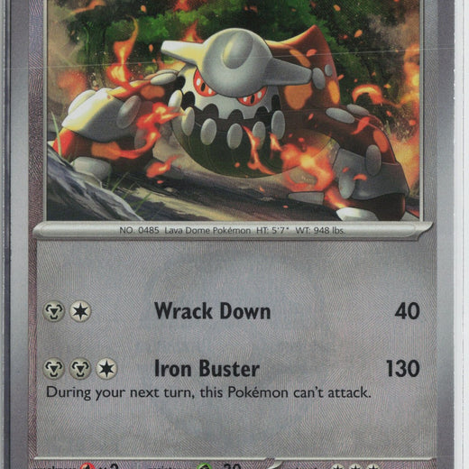 Heatran 068/131 Master Ball Prismatic Evolutions Pokemon NM0