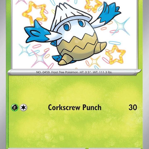 Snover 100/091 Paldean Fates PAF Shiny Rare Near Mint Pokemon 2024