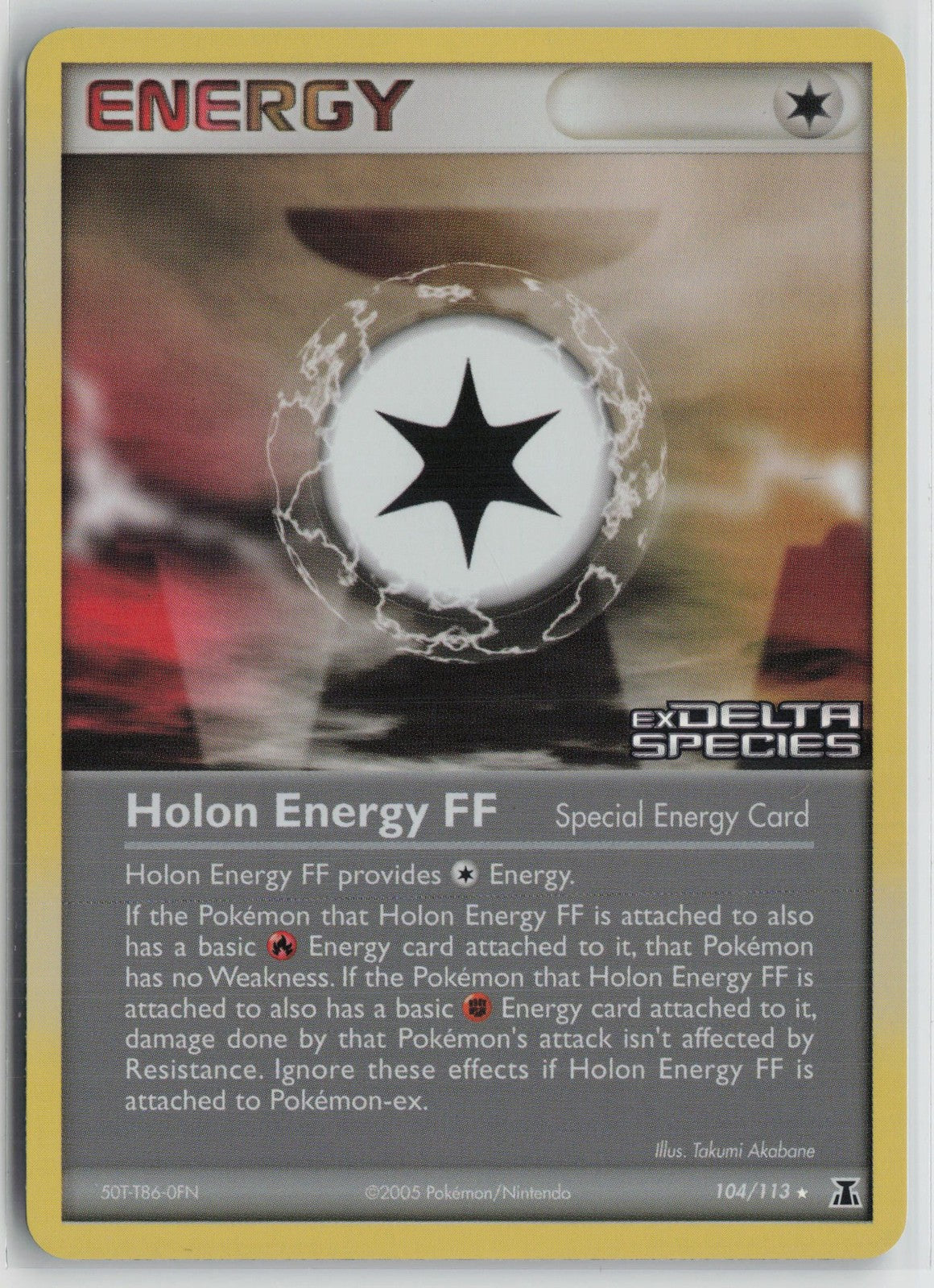Holon Energy FF 104/113 Rare Delta Species Pokemon NM