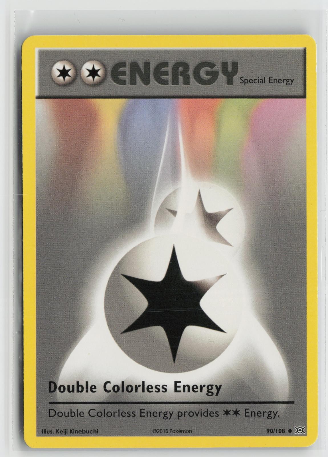 Double Colorless Energy 90/108 Uncommon Evolutions Pokemon NM
