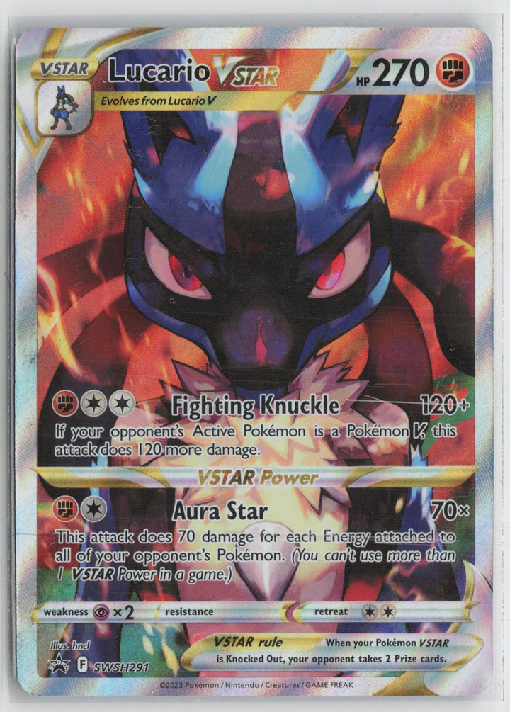 Lucario VSTAR SWSH291 Holo Promo Sword & Shield Promo Pokemon NM0