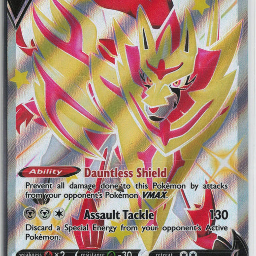 Zamazenta V SWSH293 Promo SWSH Black Star Pokemon NM0