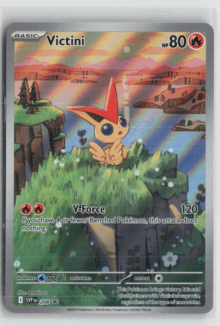 Victini 208 Holo Promo Scarlet & Violet Promo Pokemon NM0