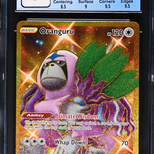 Oranguru 199/185 Secret Rare Holo Vivid Voltage Pokemon CGC 9 Mint0