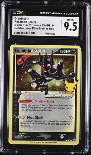 Greninja 021 Pokemon Black Star Promos SWSH144 CGC 9.5