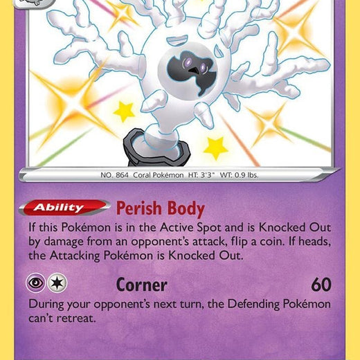 Galarian Cursola SV050/SV122 Shining Fates Shiny Rare Near Mint Pokemon 2021