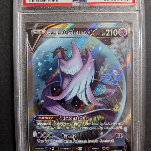 Galarian Articuno V 170 PSA 9 Chilling Reign Full Art Holo 170/198 2021 Pokemon